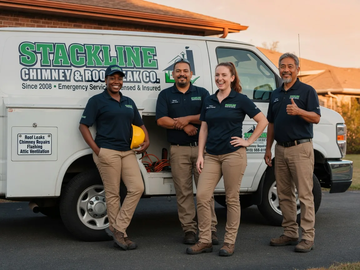 Chimney flashing repair company in Dequincy, LA